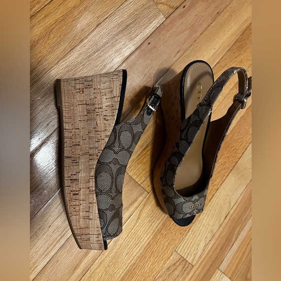 Coach Shoes - Coach wedges size 7